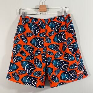 Polo Sports Ralph Lauren Tropical Fish Graphics Swim Trunks Size M